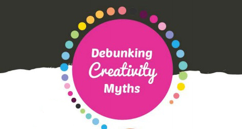 Debunking Creativity Myths Infographic